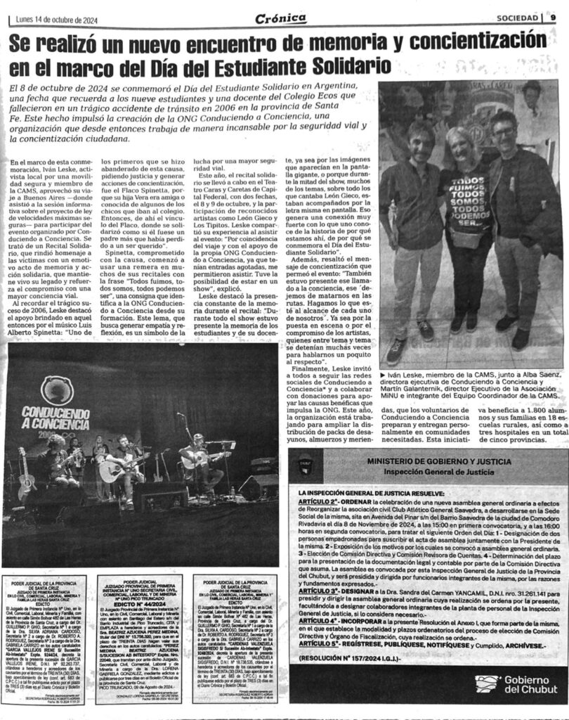 Conduciendo a Conciencia